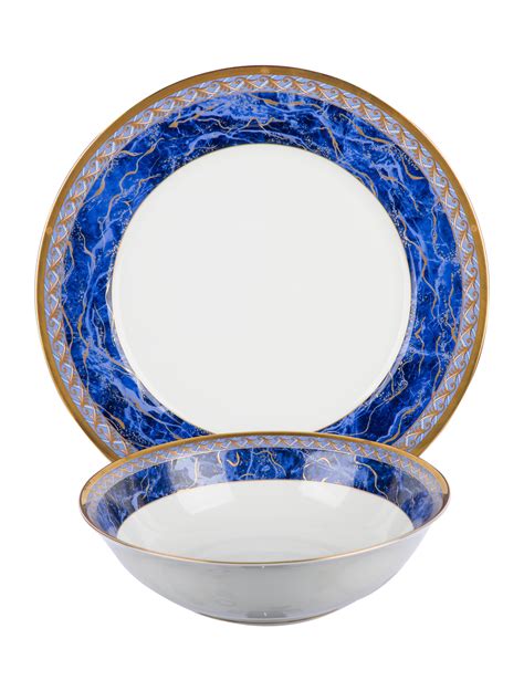 christian dior royale dinnerware set.